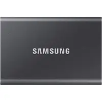 Samsung Portable SSD T7, 2 TB, USB Typ-C, 3.2 Gen 2 (3.1 Gen 2), 1050 MB/s, Passwortschutz, Grau