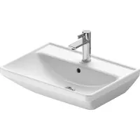Duravit Waschtisch D-NEO m ÜL m HLB 1 Hahnloch 600x440mm weiss