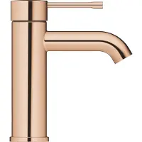 GROHE Essence Einhand-Waschtischbatterie, S-Size, Ausladung 116mm, mit Zugstangen-Ablaufgarnitur, 24171DA1, Farbe: Warm Sunset