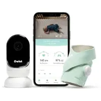 Owlet Monitor Duo: Smart Sock & Camera, mint/white 1 St
