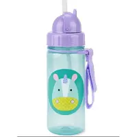 Skip Hop Zoobecher mit Strohhalm Einhorn 12 Monate+ 385 ml