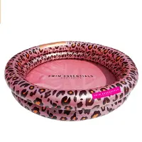 Swim Essentials Babypool Pantherdruck rosa 60cm