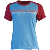 Zimtstern TrailFlowz Kurzarmshirt Damen blau/rot S 2022 Fahrradtrikots