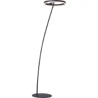 Paul Neuhaus LED Stehlampe Titus, dimmbar, schwarz, für Wohn- / Esszimmer, Aluminium, Modern, LED Stehlampe
