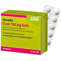 Salus Pharma Gmbh Floradix Eisen 100mg forte 100 St