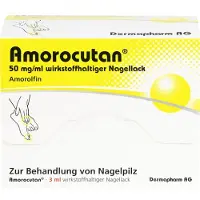 DERMAPHARM AMOROCUTAN 50 mg/ml wirkstoffhaltiger Nagellack 3 ml