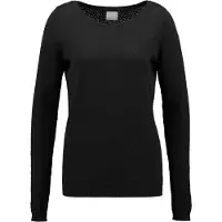 Vero Moda Rundhalspullover "VMCARE STRUCTURE LS O-NECK BLOU NOOS" mit Strukturmuster