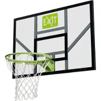 Exit Galaxy Basketballbrett, mit Ring & Netz, Basketballständer, für Kinder, Outdoor