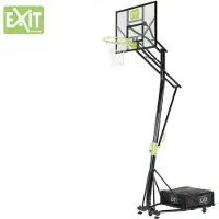 Exit Galaxy Basketballbrett, Verstellbar auf Rädern, Basketballständer, für Kinder, Outdoor