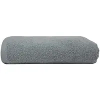 The One Towelling Liegetuch 'Super Size' Strandtuch T1-210 light grey 100 x 210 cm