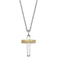 Engelsrufer Damen-Kette 925er Silber Engelsrufer Bicolor