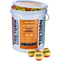 Tretorn Methodikbälle Academy Stage 2 Orange gelb/orange 72er im Eimer