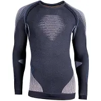 UYN Unterziehshirt Evolutyon L/S Melange Anthracite Melange Nude Avio Herren-S / M