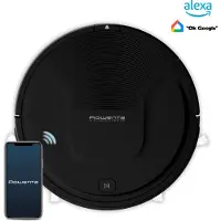 Rowenta X-Plorer Serie 45 RR8225, Beutellos, Schwarz, Rund, Ladend, 70 dB, 0,44 l
