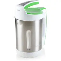 Domo DO705BL, 2 l, Grün, Edelstahl, Weiß, LED, Tasten