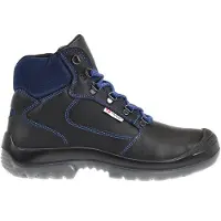 Sixton Peak Sicherheits-Schnürstiefel ILLINOIS S3 SRC nach EN 20345:2011 Farbe: schwarz/blau schwarz Größe 48