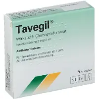 Tavegil Injektionslösung 2 mg/2 ml Ampullen 5x2