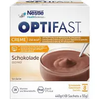 MUCOS Pharma GmbH & Co. KG OPTIFAST Mahlzeitersatz für eine gewichtskontrollierende Ernährung Creme Schokolade, 8 St. Beutel