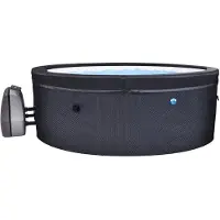 NetSpa Vita 156x70 Cm Heiß Aufblasbare Badewanne Mit Außenpaneelen