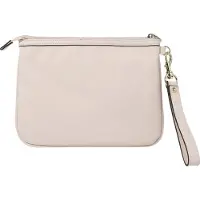 GUESS Vanille, Synthetic Leather, Textile Bag, Toiletry, Ivory, PWVANIP210