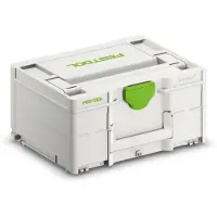 Festool SYS3 M 187, Werkzeugkasten, Grün, Weiß, 15,9 l, 40 kg, Auto, 296 mm