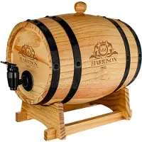 Mikamax Wooden Barral Dispenser