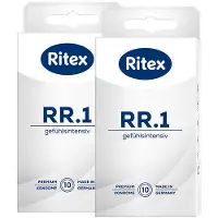Ritex Gmbh RR.1 gefühlsecht ohne Latexgeruch 20 Kondome (20 Kondome) 20 St