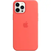 Apple Original iPhone 12 Pro Max Hülle - Silikon - Backcover/Soft Case - Rosa