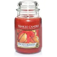 Yankee candle Raumdüfte Duftkerzen Spiced Orange Classic Largel Glass