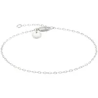 Liebeskind berlin Armband "Schmuck Geschenk Gold 375 Armkette Gold Collection", weiß (weißgoldfarben), Armbänder, Damen, 18,5cm, Gelbgold 375, Armband