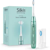 Silk'n SonicYou, Erwachsener, Schallzahnbürste, Tiefenreinigung, Sensibel, Whitening, 37000 Bewegungen pro Minute, Gold, Rose, 2 min
