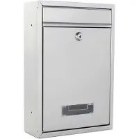 Profirst Mail PM 480 Briefkasten Silber