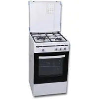 ROMMER Vch350fgnat Gasherd Mit Backofen 3 Brennern