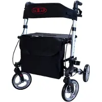 Antar - At51006 Reise Rollator 3-fach faltbar für Flug Auto *Superklein* silber 1 St