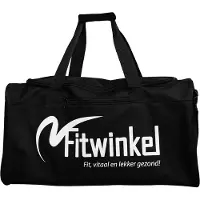 Fitwinkel Sporttas Wochenendtasche Schwarz