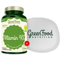 GreenFood Nutrition Vitamin K2 + Kapselbehälter 60 St Kapseln