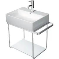 Duravit Glaseinleger DURASQUARE für Metallkonsole 003109/110 weiß weiß