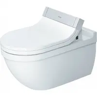 Duravit Wand-WC STARCK 3 ti. 370x620mm SensoWash HG weiß HygieneGlaze weiß