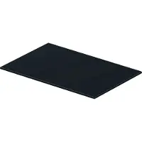 Duravit Glaseinleger DuraSquare 47x38cm, Sicherheitsglas, Schwarz