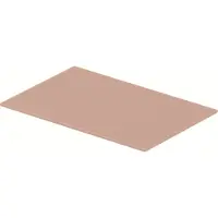 Duravit DuraSquare Glaseinleger 0099688600 57x31cm, Sicherheitsglas, apricot pearl