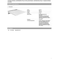 Villeroy & Boch V&B Duschklappsitz ViCare Universal weiss 355x370mm