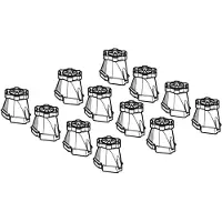 Geberit 554953002 Set Füße hoch (12 St.)