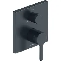 Duravit Fertigmontageset C.1 UP-WA.-EHM, eck., m Umstellvent., sw ma