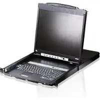 Aten Slideaway CL5816N - KVM-Konsole mit KVM-Switch - 16 Anschlüsse - 48.3 cm (19 in)
