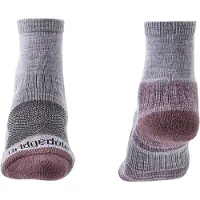 Bridgedale Wandersocken Hike Lightweight Merino Endurance Ankle Heather Damson Damen-Schuhgröße 38 - 40