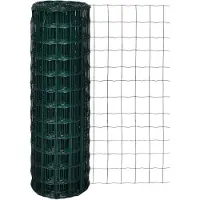 vidaXL Gartenzaun Maschendraht Gitterzaun Schweißgitter 25x1,2 m