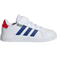 Adidas Halbschuhe GRAND COURT 2.0 EL K, Weiß:31,5