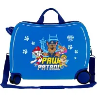 Joumma Bags Unisex für Kinder. 4719821 Paw Patrol Always Heroic Blue 2-Rad multidirektionale Kinderkoffer mit Rädern (OSFA), Blau, Lässig, S
