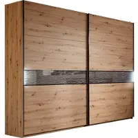Schlafkontor Schwebetürenschrank ¦ holzfarben ¦ Maße (cm): B: 269 H: 226 T: 63.0