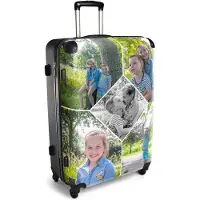 Yoursurprise Bedruckter Koffer - Princess Traveller XXL